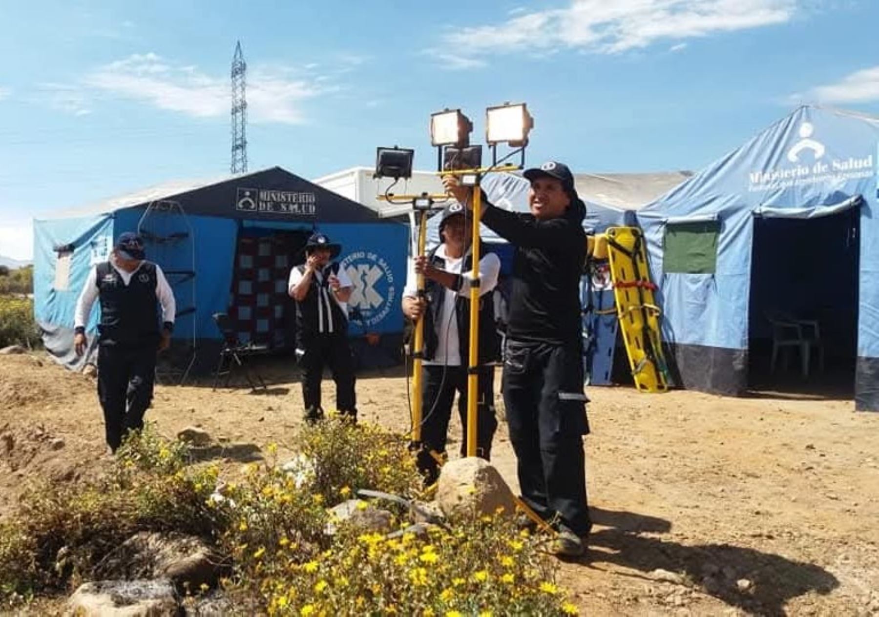 La Gerencia Regional de Salud de Arequipa declaró en alerta amarilla a los hospitales y establecimientos de salud de la ciudad blanca por la Festividad de Virgen de Chapi. ANDINA/Difusión