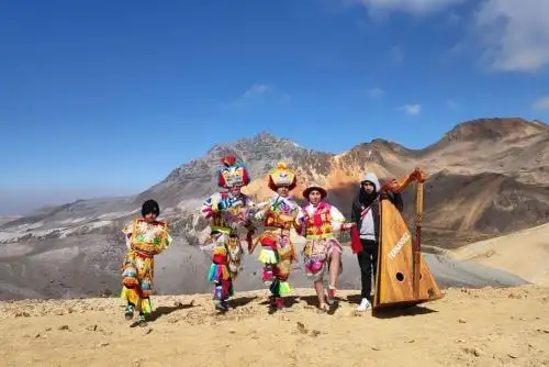 Residents of the Huachocolpa district, located in Huancavelica, celebrate the Musuq Varayoq festival. Photo: Courtesy.