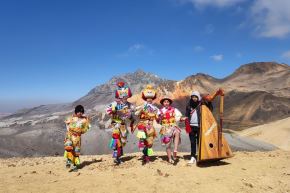 Residents of the Huachocolpa district, located in Huancavelica, celebrate the Musuq Varayoq festival. Photo: Courtesy.