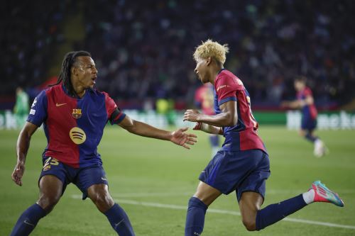 Champions League: Barcelona empata 2-2 ante Inter de Milan en el primer tiempo