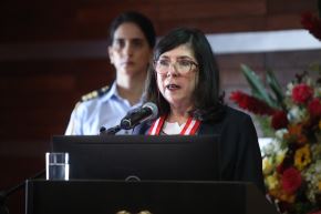 Presidenta del Poder Judicial, magistrada Janet Tello Gilardi. Foto: ANDINA/Difusión