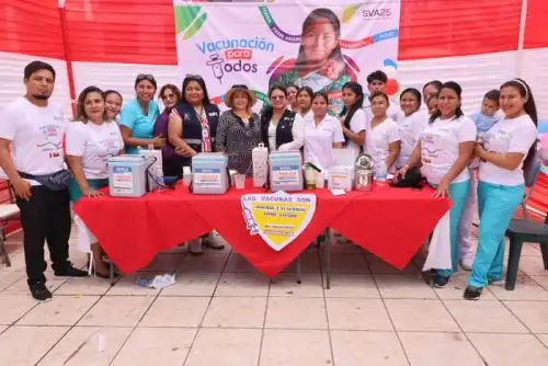 Perú y Ecuador lanzan la Semana de Vacunación en las Américas en zona de frontera