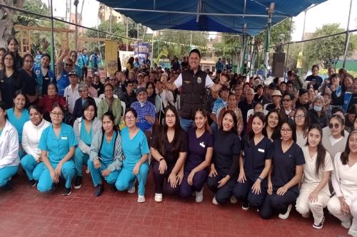 Carmen de la Legua: Más de 6 mil adultos mayores recibirán atención de salud especializada
