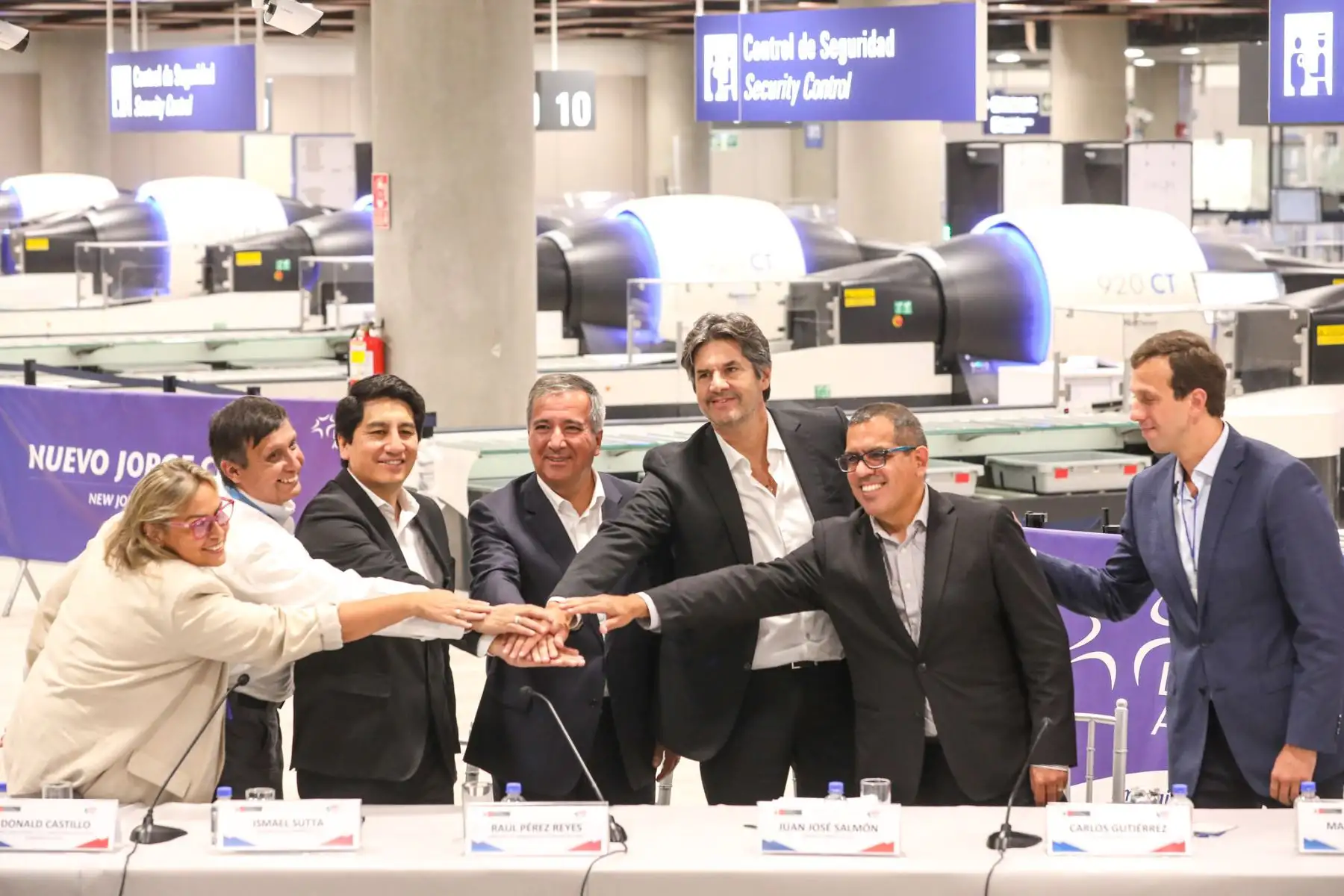 El Ministerio de Transportes y Comunicaciones, junto con Lima Airport Partners y representantes del sector aéreo, anunció que el nuevo Aeropuerto Internacional Jorge Chávez empezará a funcionar el domingo 1 de junio de 2025. Foto:ANDINA/MTC