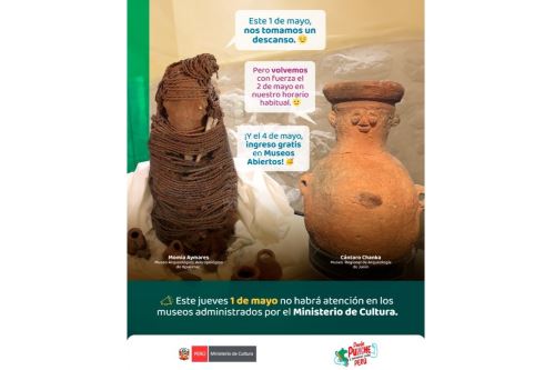 Pieza gráfica publicada por el Mincul en redes sociales. Imagen: Mincul/X.