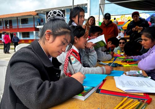 Fue presentado en Cajamarca los proyectos ganadores de la tercera edición del Reto Ruralia que busca impulsar y transformar la educación rural en el Perú. ANDINA/Difusión
