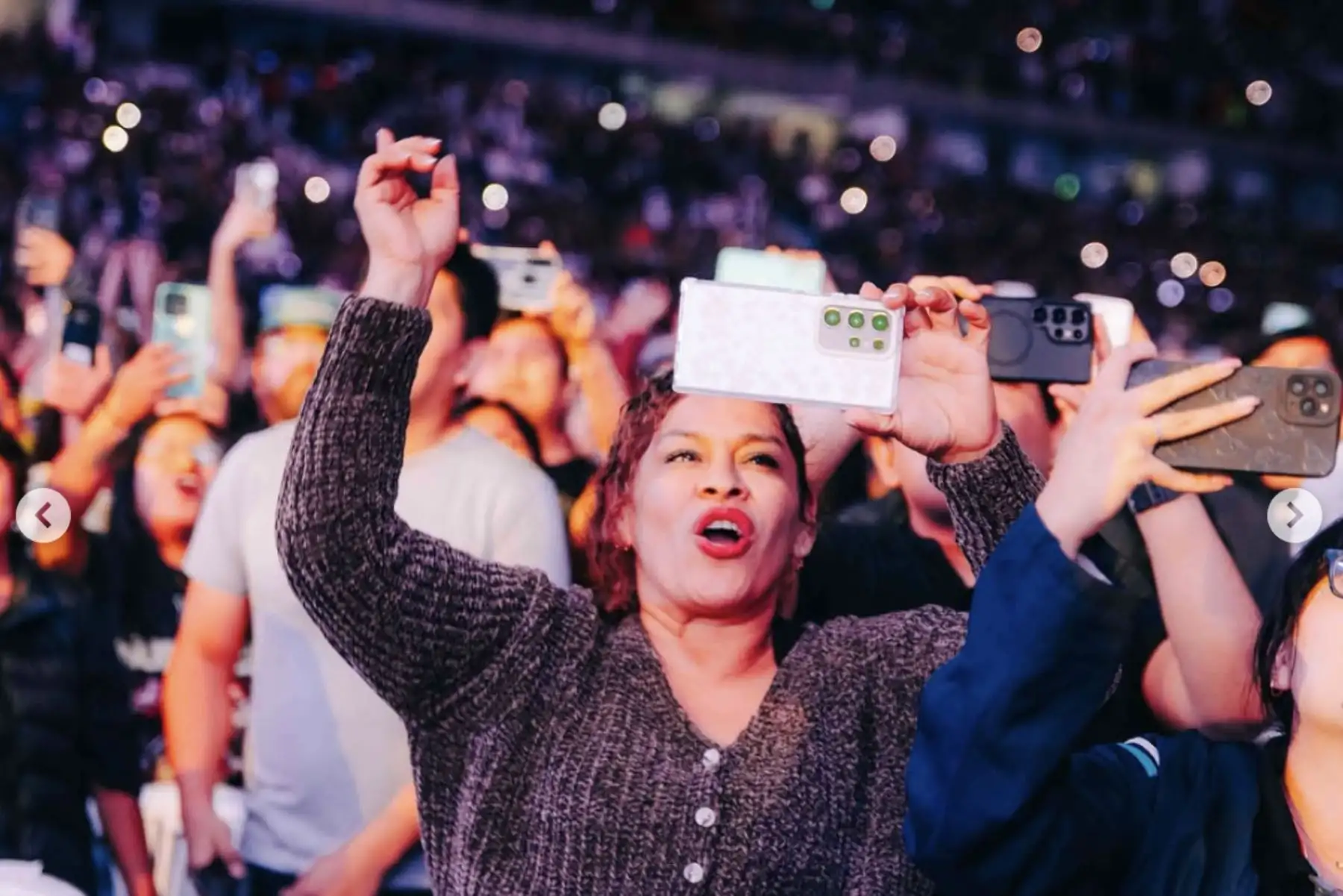 Hombres G presentó un inolvidable concierto en el Estadio Nacional. Foto: ANDINA/ @r_umeres
