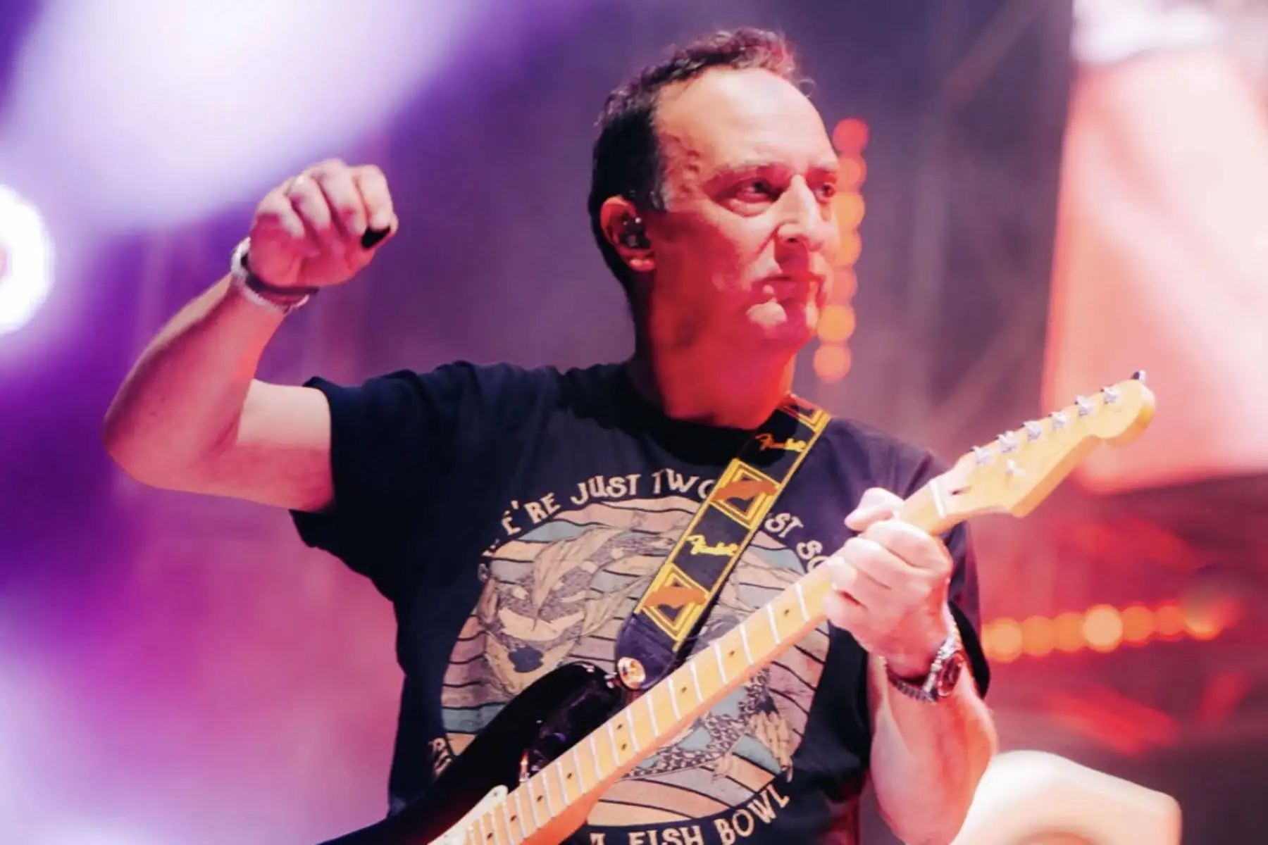 Hombres G presentó un inolvidable concierto en el Estadio Nacional. Foto: ANDINA/ @r_umeres