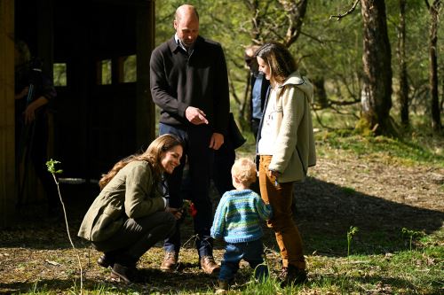 Los principes de Gales William y Kate viajan a Escocia y promueven la protección del medio ambiente