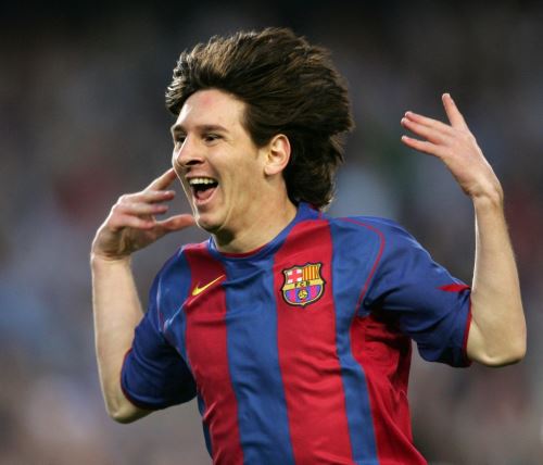 Lionel Messi anotó su primer gol ante el Albacete