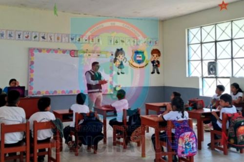 Niños, niñas y adolescentes de la región Piura reciben capacitación en temas ambientales. Foto: ANDINA/Difusión.