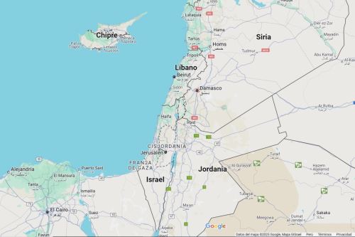Siria, nuevo foco de tensiones en Medio Oriente. Imagen: Google Maps.