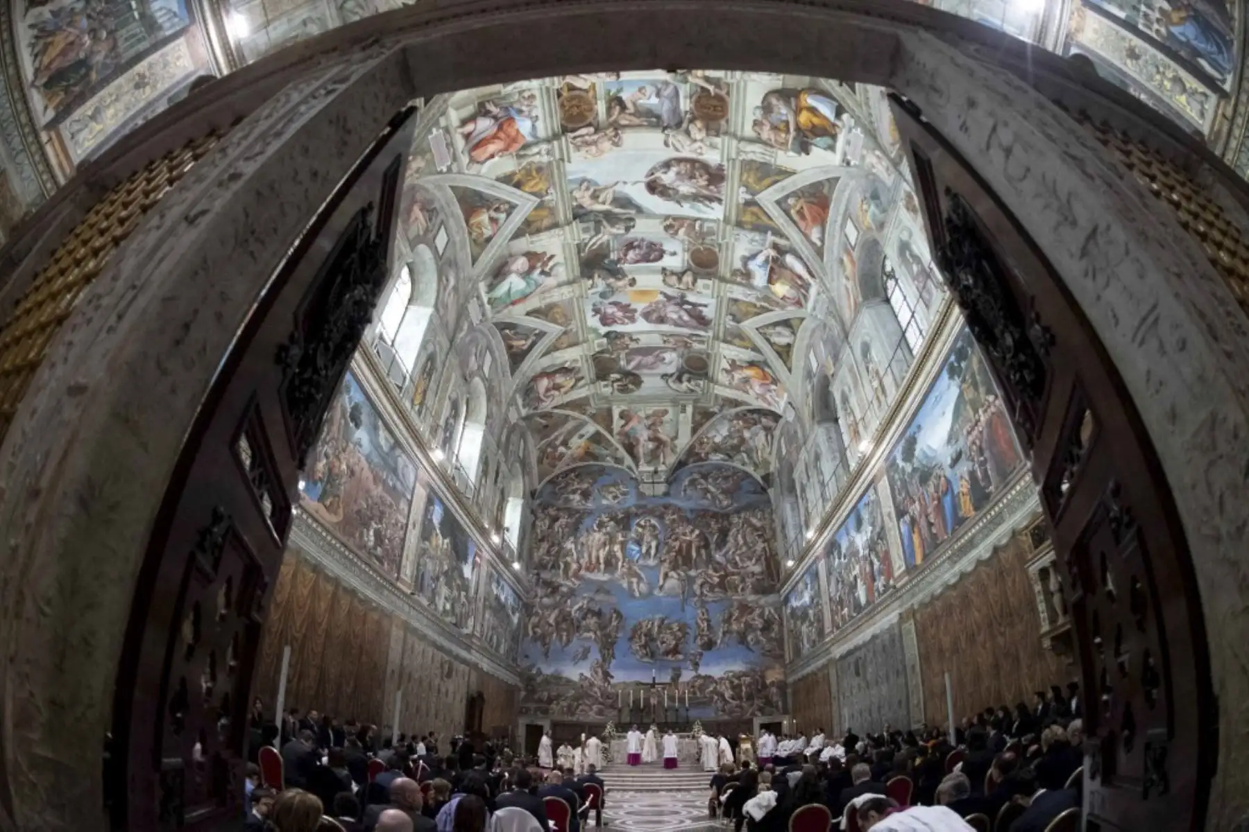 Capilla Sixtina del Vaticano.

Foto:AFP