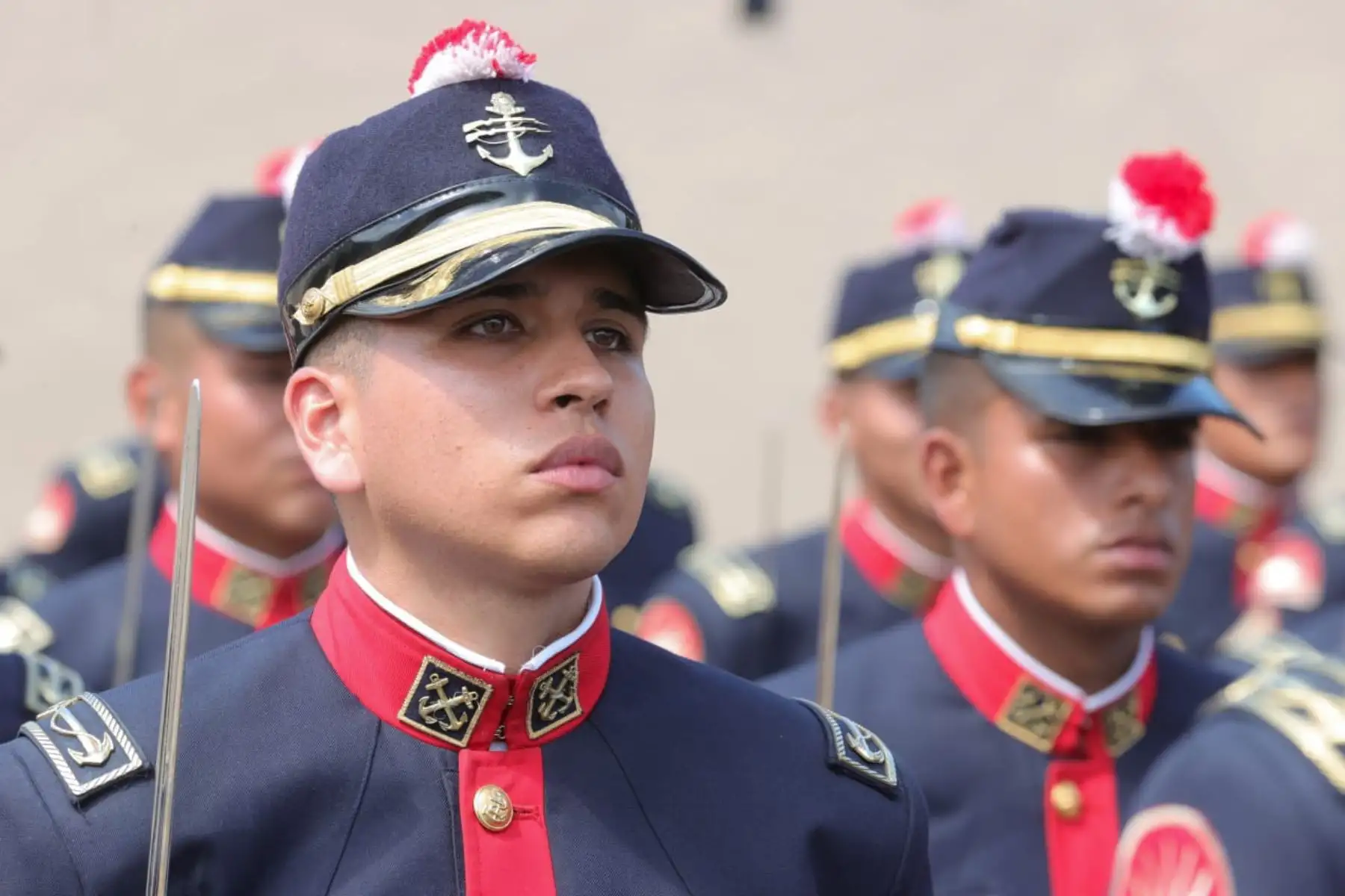Ceremonia cívico patriótica en conmemoración del 159.º aniversario del Combate Naval del 2 de mayo de 1866. Foto: ANDINA/Melina Mejía