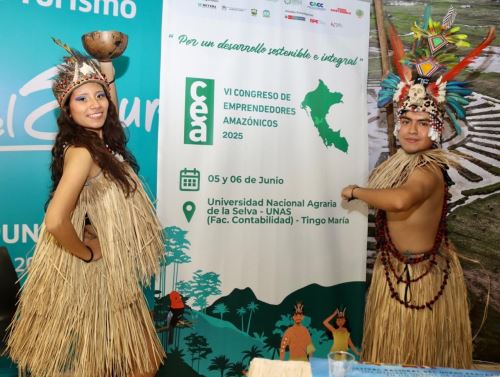 La ciudad de Tingo María, en la región Huánuco, será sede del Congreso de Emprendedores Amazónicos que se realizará el 5 y 6 de junio. ANDINA/Difusión