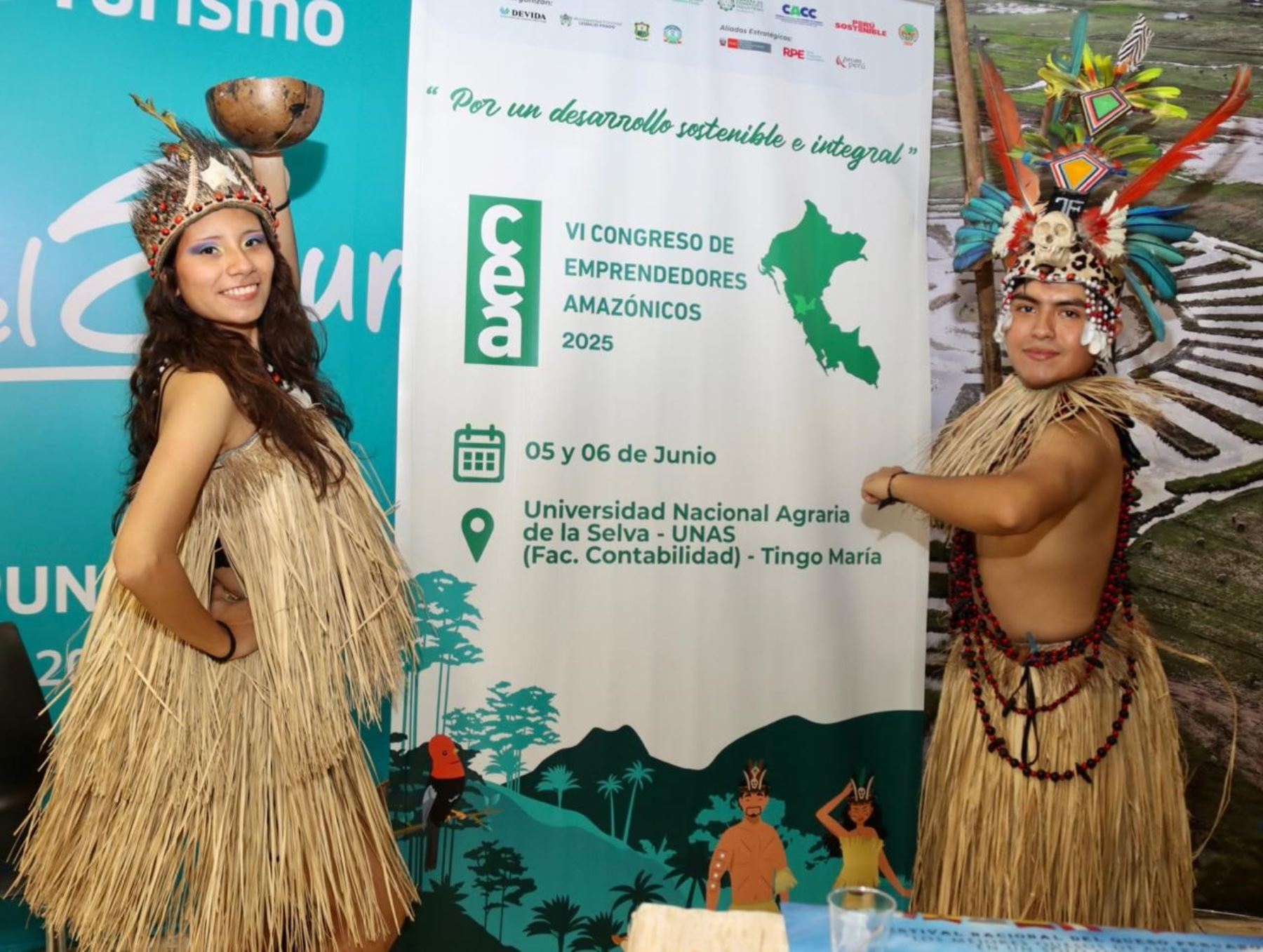 La ciudad de Tingo María, en la región Huánuco, será sede del Congreso de Emprendedores Amazónicos que se realizará el 5 y 6 de junio. ANDINA/Difusión