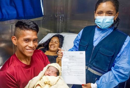 Doce bebés nacieron con la asistencia de médicos que viajaban en las plataformas itinerantes que formaron parte de las primeras campañas 2025 que organizó el Midis y se realizaron en comunidades nativas de Loreto, Ucayali y Puno. ANDINA/Difusión