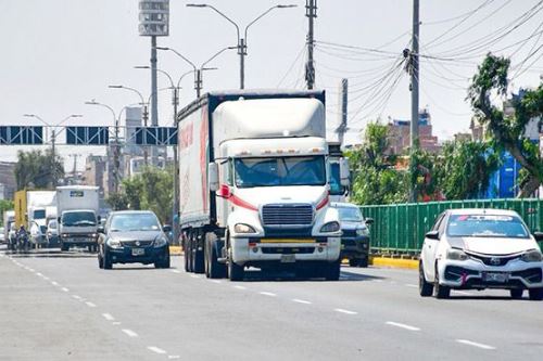 MTC restringe circulación de carga pesada en Morales Duárez para dar fluidez al tránsito hacia el nuevo aeropuerto Jorge Chávez. Foto: ANDINA/Difusión