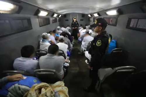 Programa Nacional de Centros Juveniles del Ministerio de Justicia y Derechos Humanos, realizó el traslado de adolescentes de alta peligrosidad a Centro de Alta Seguridad. Foto: ANDINA/Difusión