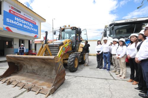 El ministro de Salud llega a Cajamarca para dar inicio a la construcción del nuevo Hospital Simón Bolívar
