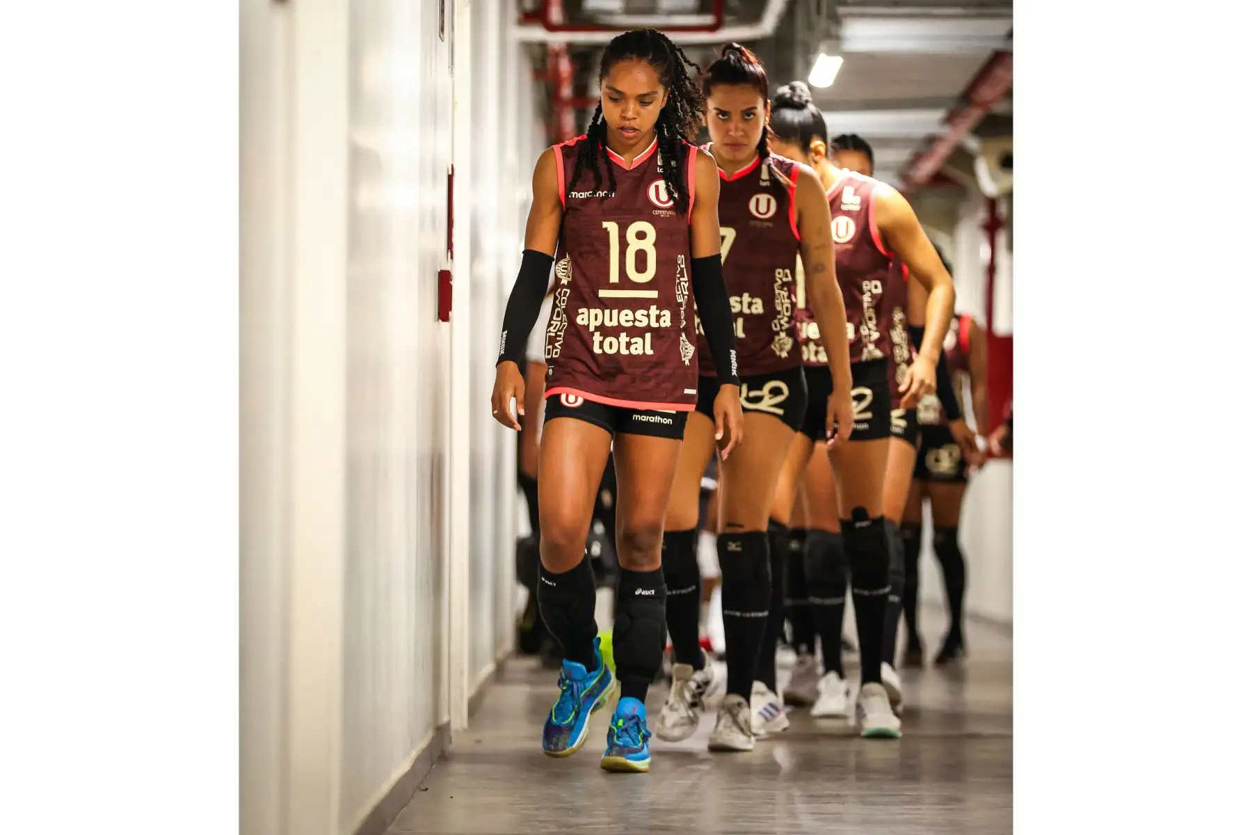 Universitario juega ante Regatas Lima  por la semifinal de vuelta de la Liga Peruana de Vóley 2025.
Foto: Universitario
