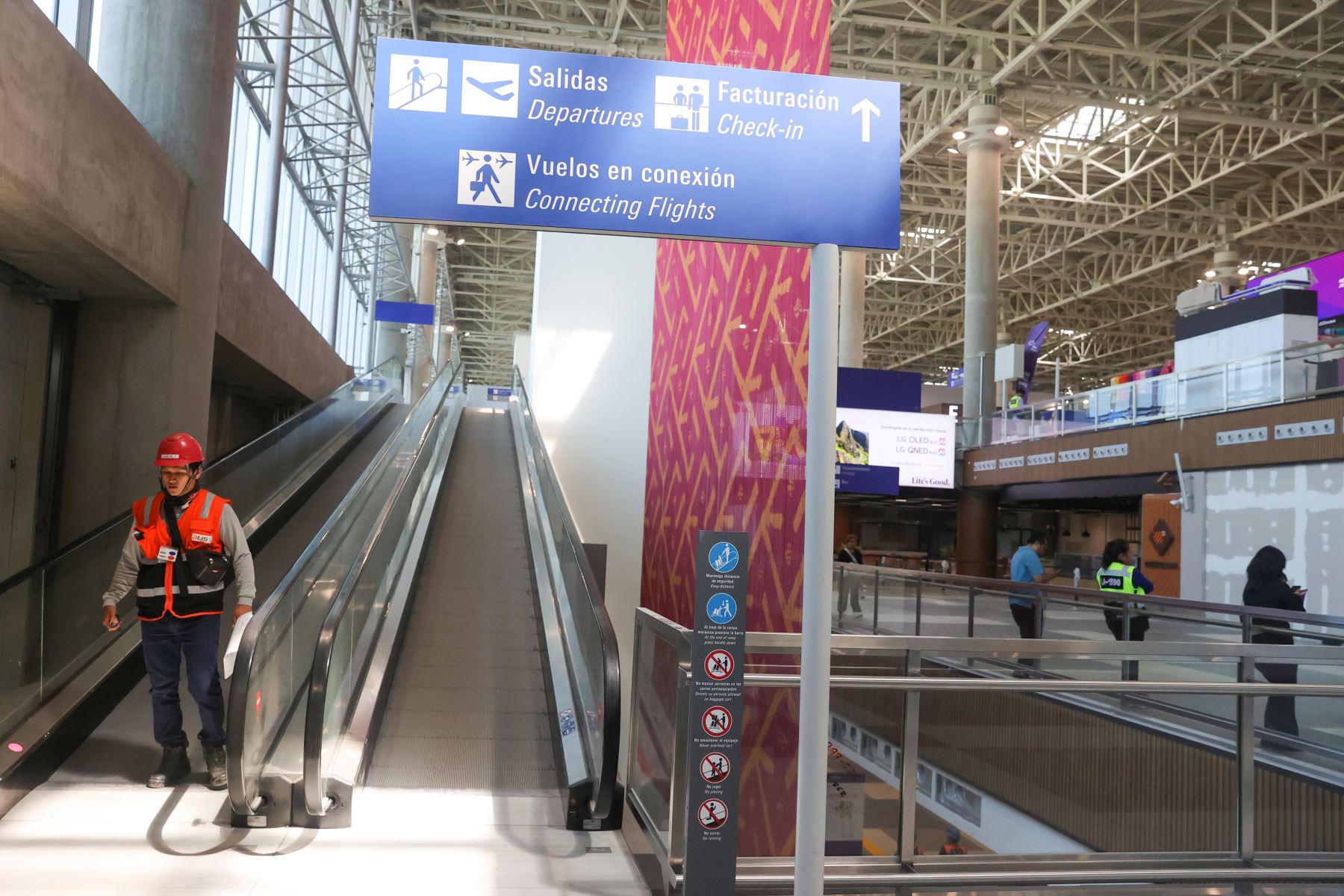 Conoce en esta nota los perfiles de trabajadores que se requieren en el nuevo aeropuerto Jorge Chávez. Foto: ANDINA/Melina Mejía
