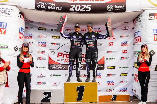 Alex Heilbrunn y Juan Pedro Cilloniz reciben el trofeo máximo