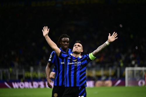 Lautaro Martínez anotó el primer tanto para el Inter