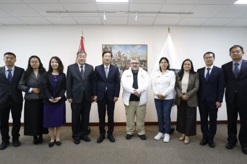 Delegación china del sector Cultura realizó importante visita oficial al Perú. Foto: MINCUL/Difusión.