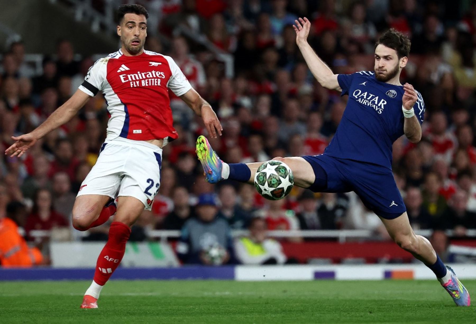 Arsenal y París Saint-Germain buscarán un lugar en la final de la Liga de Campeones