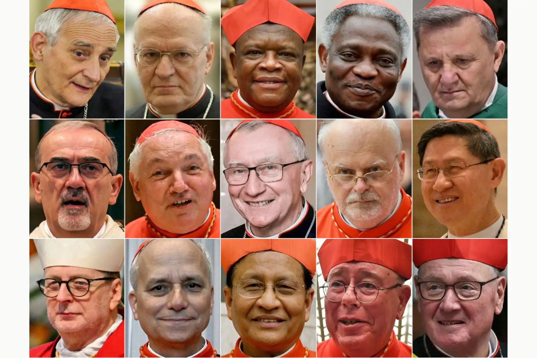 Cardenal estadounidense Robert Francis Prevost en el Vaticano. Foto: AFP