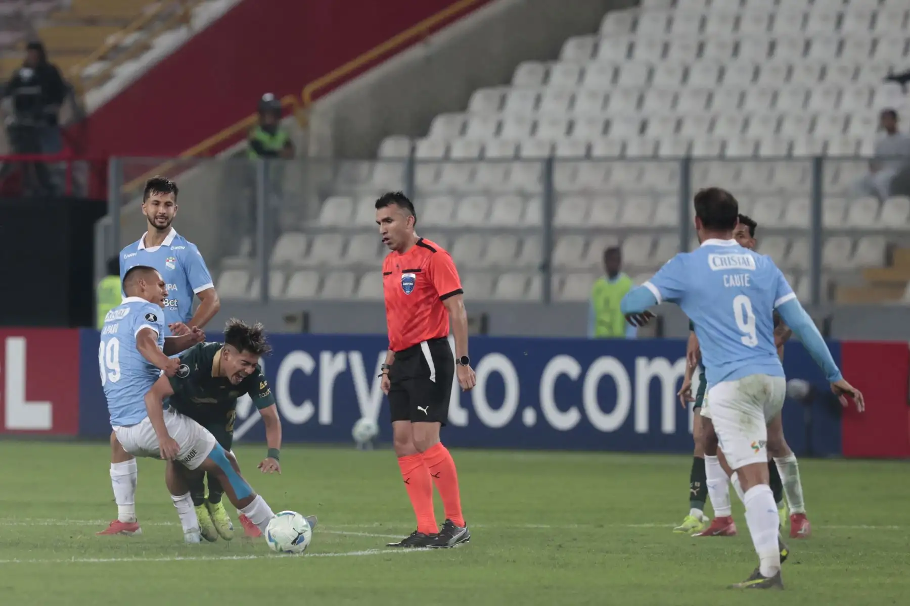 Sporting Cristal le gana 2-1 al Bolívar en el Estadio Nacional de Lima, en la fase de grupos de la Copa Conmebol Libertadores 2025. Foto: ANDINA/Vidal Tarqui