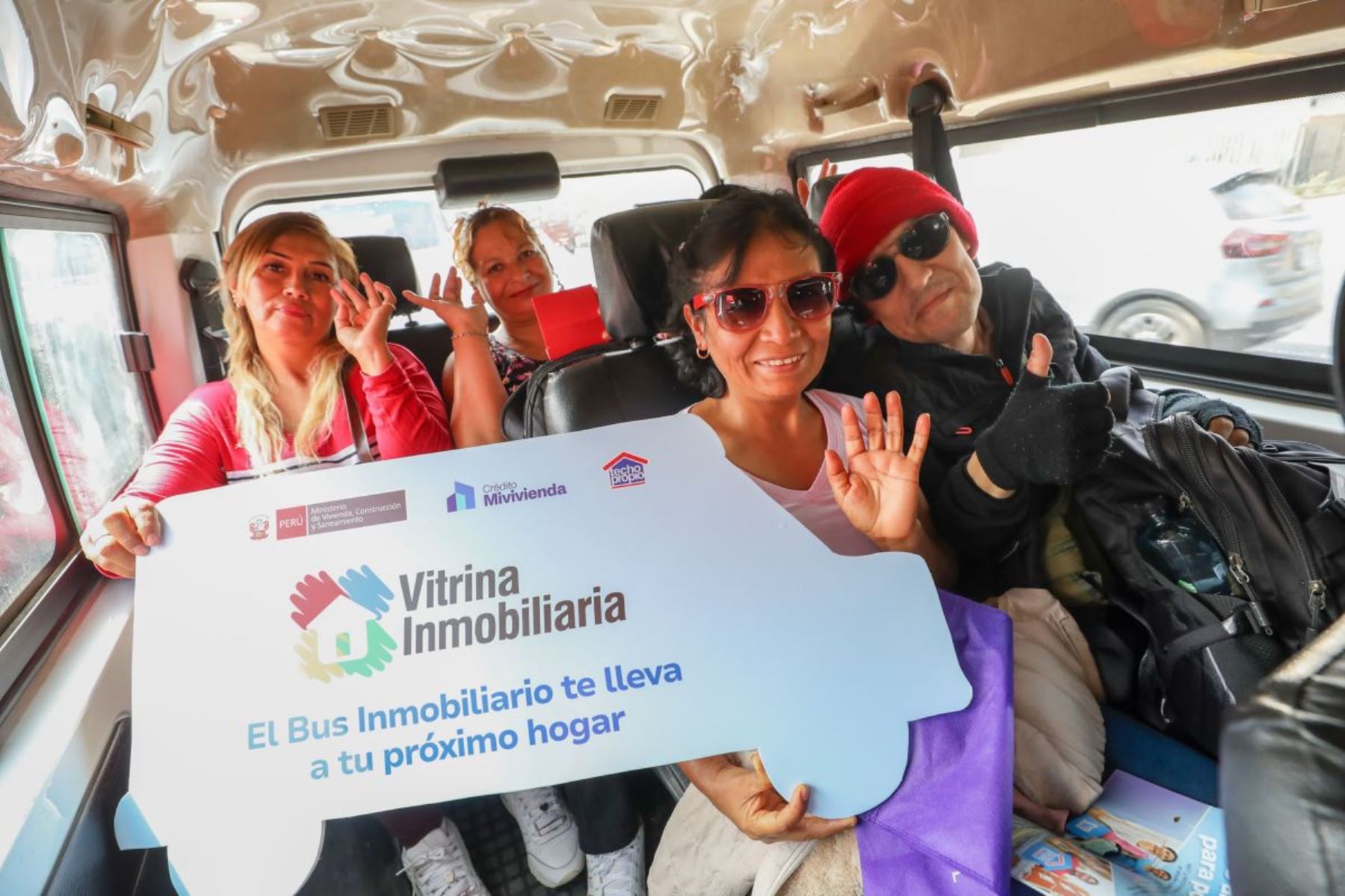 Bus Inmobiliario te lleva a conocer proyectos habitacionales de Techo Propio y Crédito Mivivienda en Lima. Foto: ANDINA/difusión.