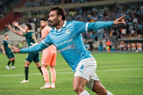 Con gol de Martín Cauteruccio al inicio del primer tiempo, Sporting Cristal le gana 1-0 al Bolívar en el Estadio Nacional de Lima, en la fase de grupos de la Copa Conmebol Libertadores 2025.