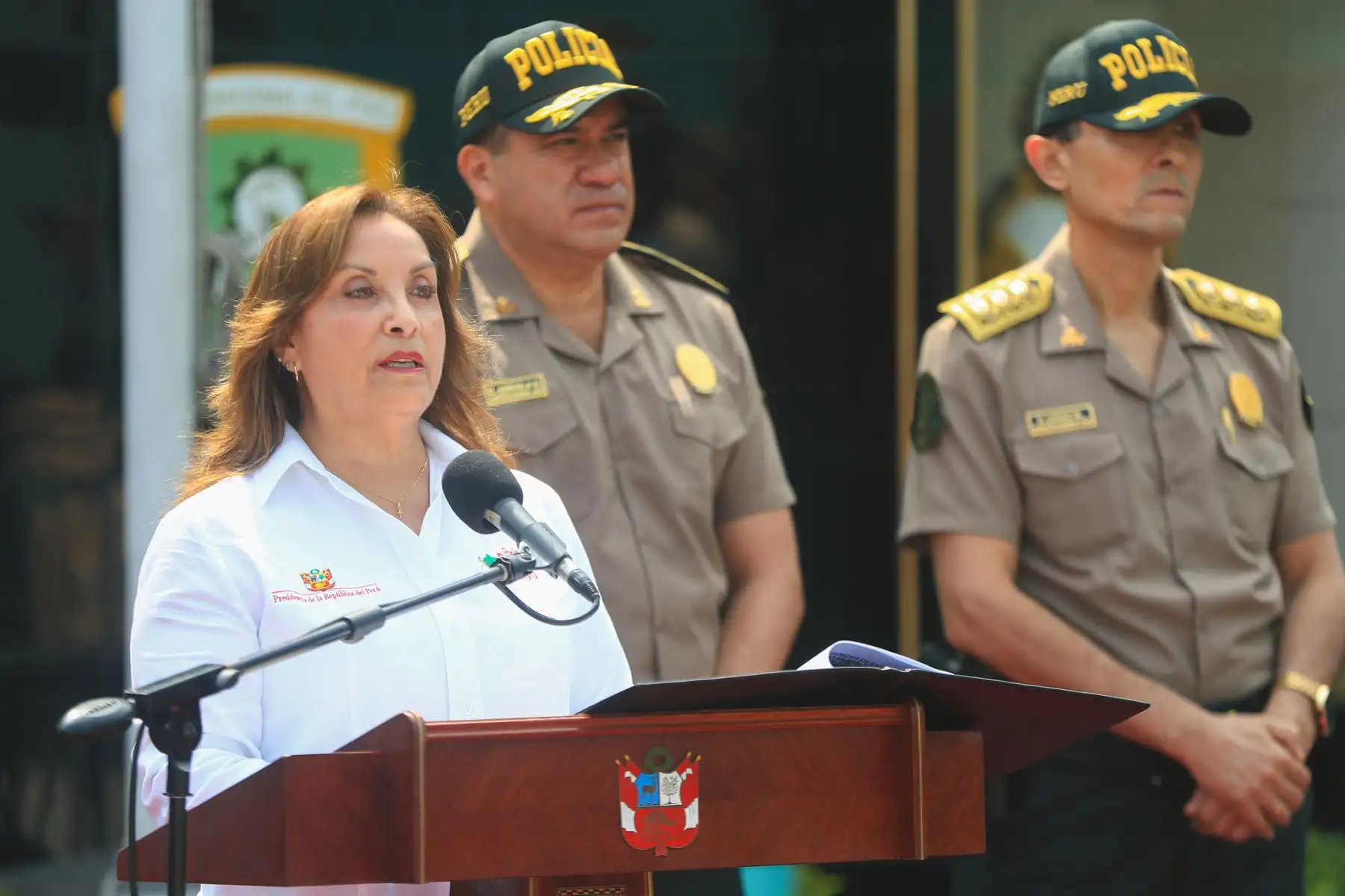 El Ministerio del Interior hace entrega de 700 fusiles de asalto para la Policía Nacional del Perú - PNP. Este es el primer lote de fusiles adquiridos, que forma parte de
una adquisición total de más de 7,000 unidades que se adquirir a
lo largo de 2025. El objetivo es reforzar la seguridad pública y el
orden interno mediante el fortalecimiento de la capacidad
operativa de la PNP. Foto: ANDINA/Prensa Presidencia