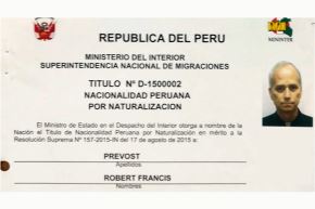 El papa León XIV tiene la nacionalidad peruana y DNI electrónico. Foto: Migraciones