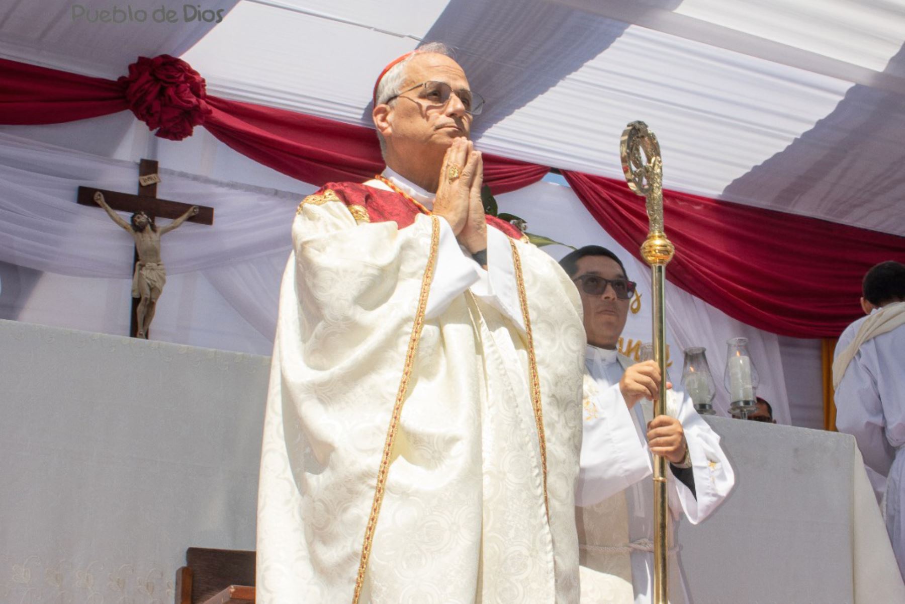 El papa León XIV el 2024. El entonces obispo Robert Francis Prévost. Foto: Paul Sunción
