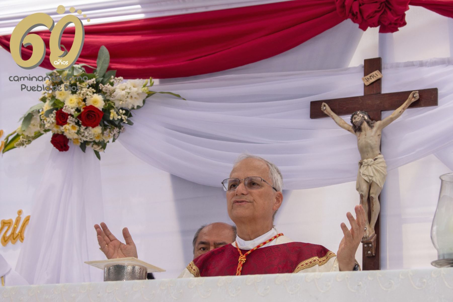 El papa León XIV el 2024. El entonces obispo Robert Francis Prévost. Foto: Paul Sunción