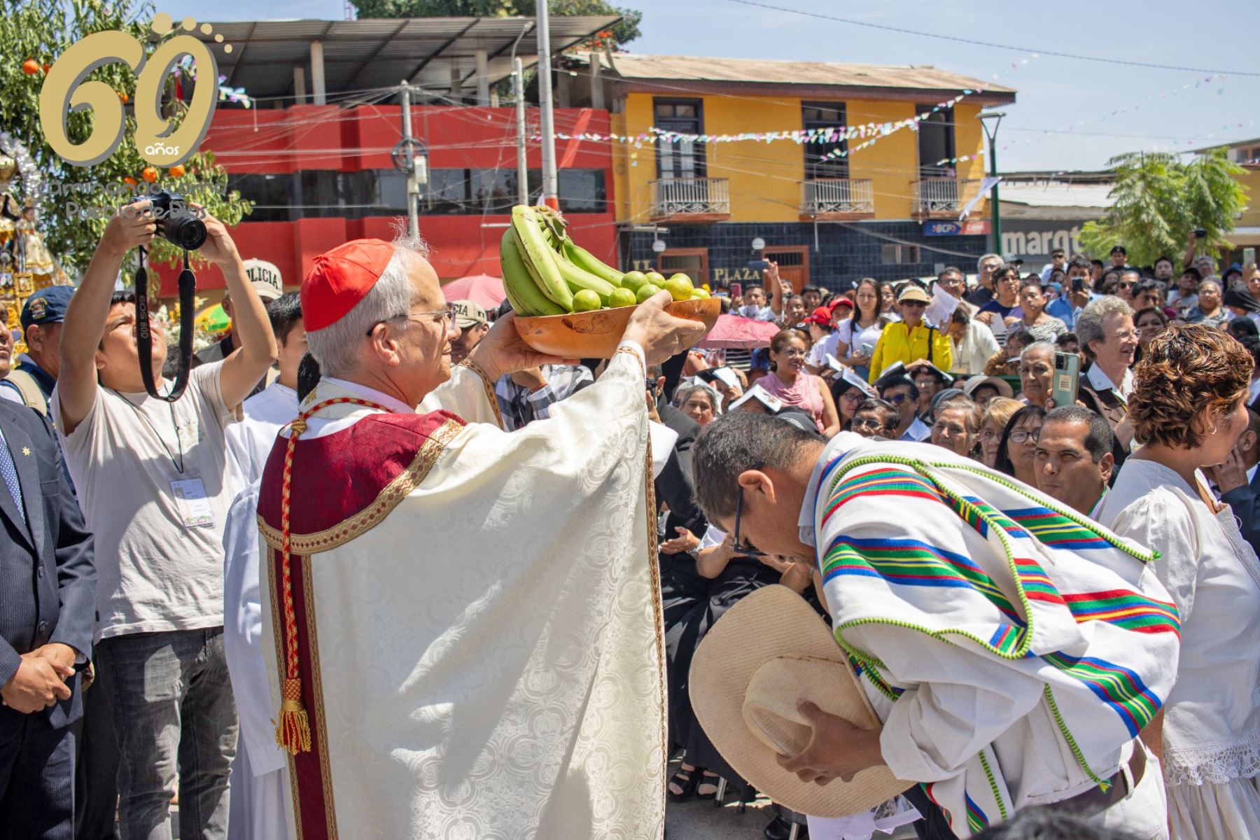 El papa León XIV el 2024. El entonces obispo Robert Francis Prévost. Foto: Paul Sunción