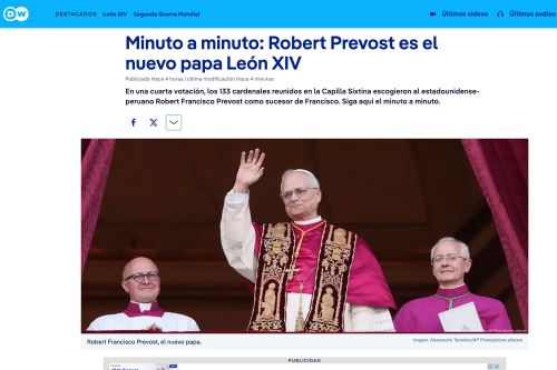 León XIV: así informó la prensa internacional sobre la elección del nuevo papa