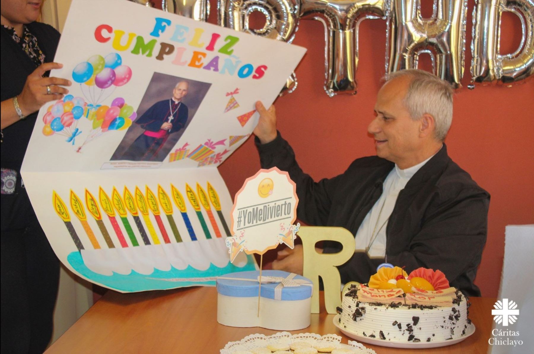 Robert Francis Prevost, quien se convirtió en el Papa León XIV el 8 de mayo de 2025. Foto: Caritas Chiclayo
