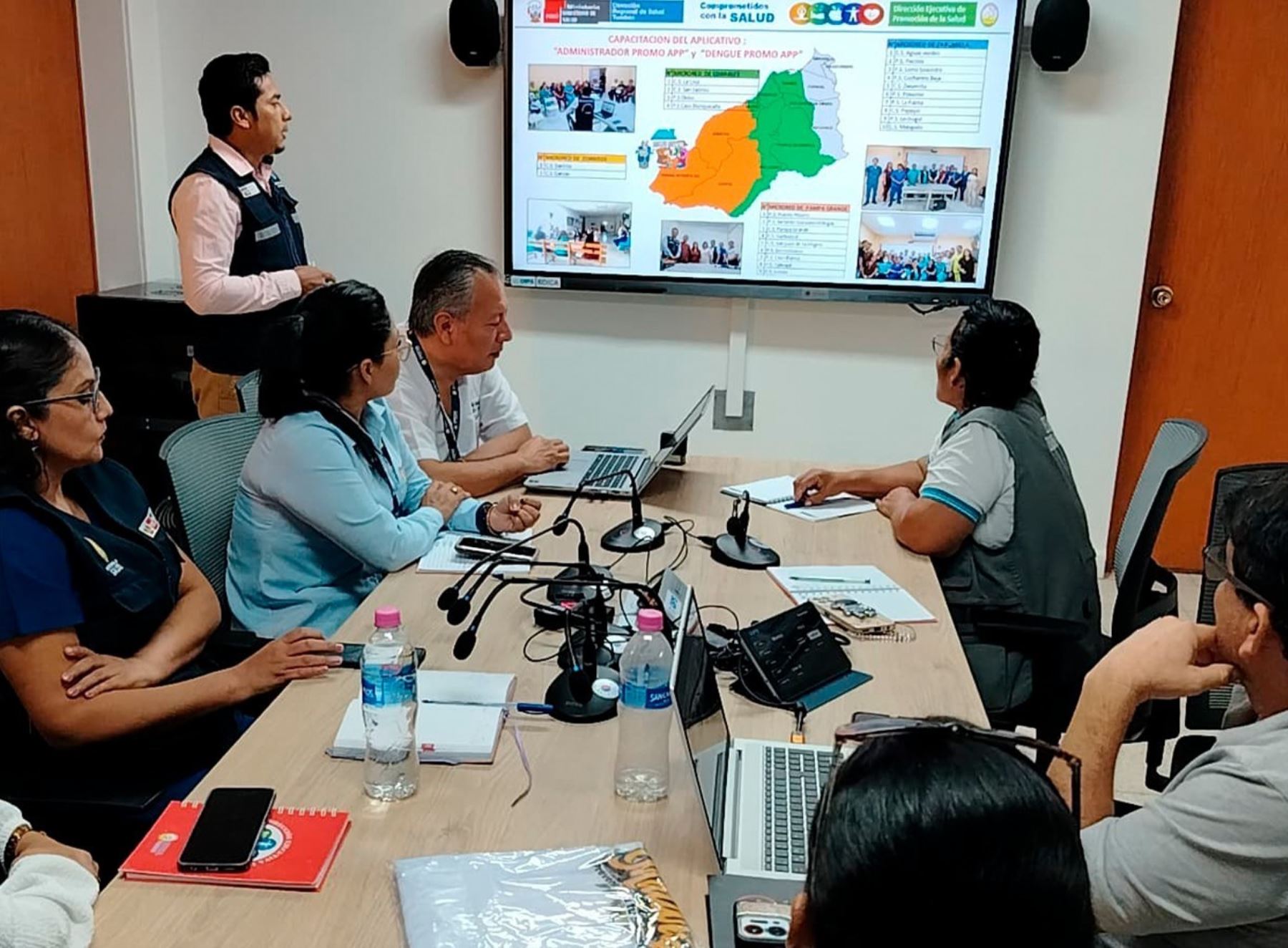 Autoridades de Salud de Tumbes adoptan medidas preventivas ante alerta sanitaria emitida en Ecuador por el incremento de casos de fiebre amarilla, tos ferina, dengue y otras enfermedades. ANDINA/Difusión