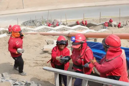 Programa de empleo temporal "Llamkasun Perú". ANDINA/Melina Mejía