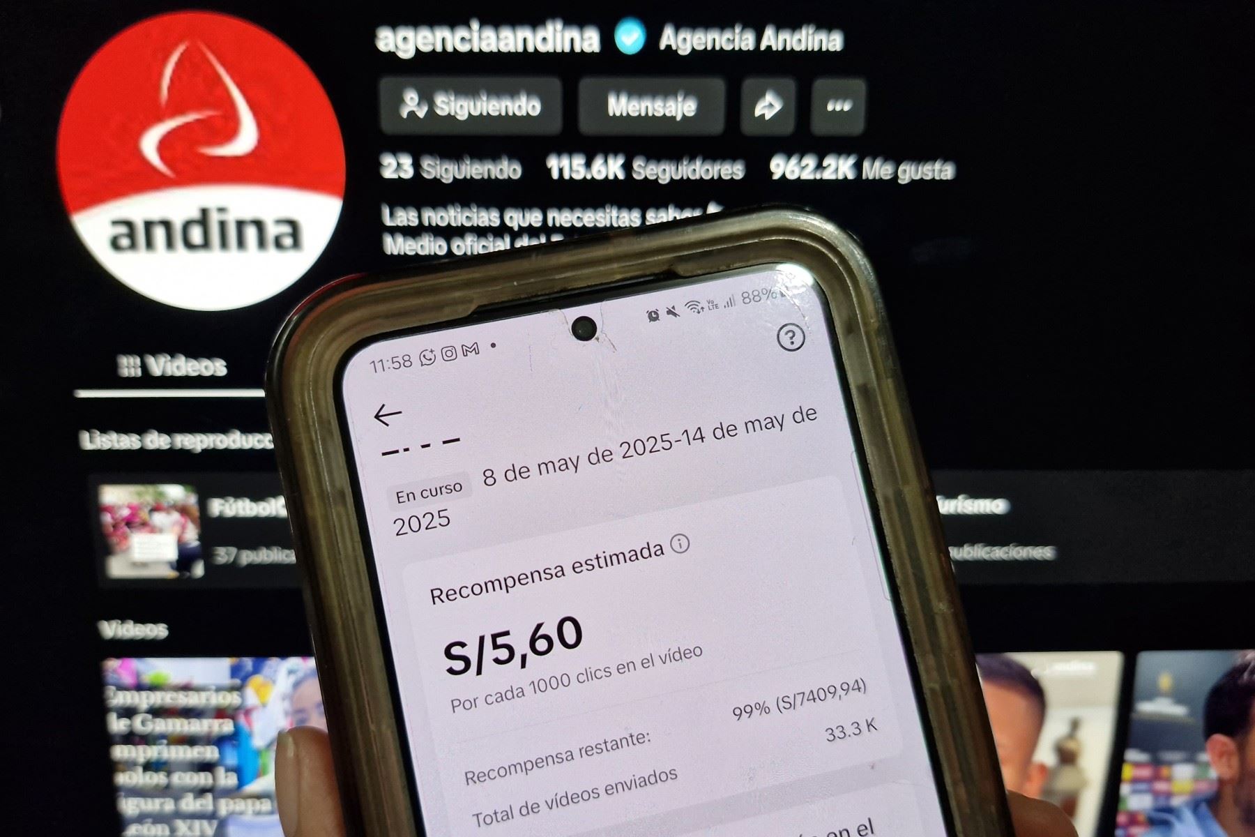 Para que los usuarios peruanos de TikTok puedan acceder al Programa de Incentivos LIVE necesitan tener 20,000 seguidores y aceptar las condiciones de la campaña patrocinada. 
