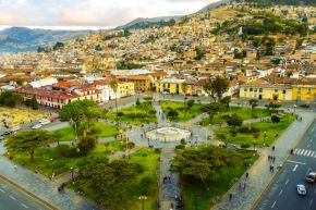 Plaza de Armas de Cajamarca. ANDINA/Difusión