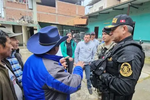Comando unificado inicia acciones para restablecer el orden interno en Pataz frente a la minería ilegal. Foto: ANDINA/difusión.