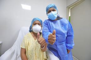 La Unidad de Trasplante Renal del Hospital Nacional Cayetano Heredia fue testigo de la historia de amor y lucha de dos madres. Foto: ANDINA/Difusión.