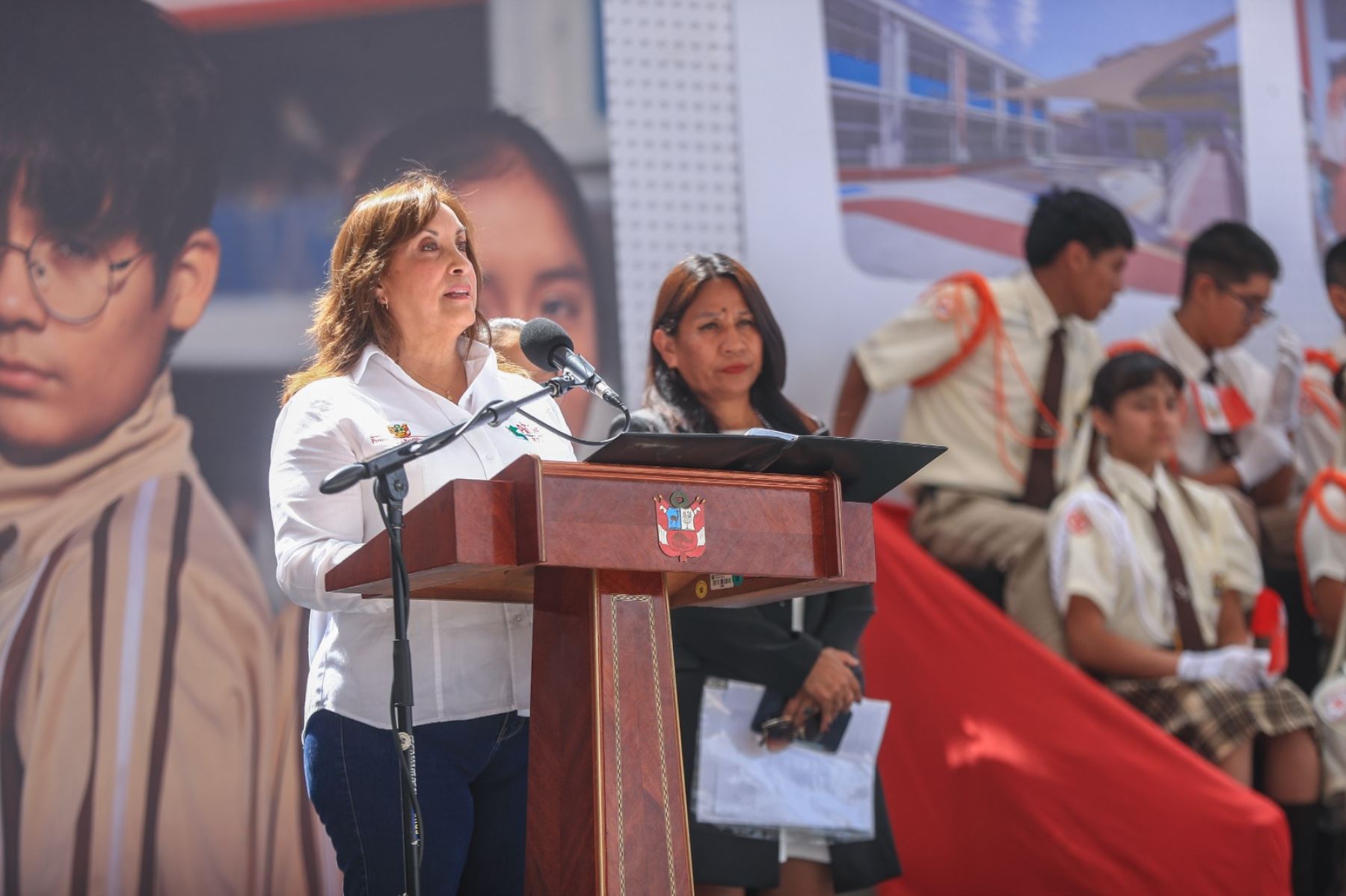 President of Peru, Dina Boluarte. ANDINA/Prensa Presidencia