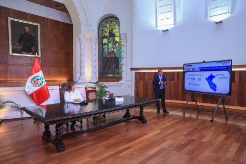 Presidenta Dina Boluarte participa en la exposición del Reporte sobre el Desarrollo Productivo del País