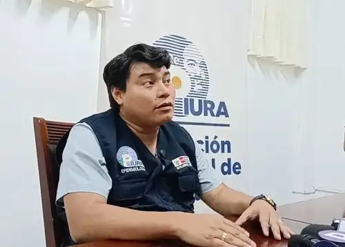 El director ejecutivo de Inteligencia Sanitaria de la Diresa Piura, Roger Machacuay Zavala, confirmó que se declarará  la alerta epidemiológica en la región Piura tras confirmarse el primer caso de tos ferina. ANDINA/Difusión